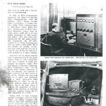 Letters Regarding Donation of Radio Equipment