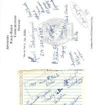 Letters Regarding Donation of Radio Equipment