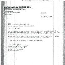 Letters Regarding Donation of Radio Equipment