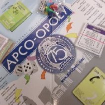 APCO-opoly, the board game.