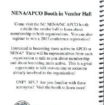 Program - NC NENA/APCO 2012 Annual Conference