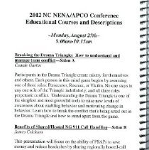 Program - NC NENA/APCO 2012 Annual Conference