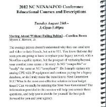 Program - NC NENA/APCO 2012 Annual Conference