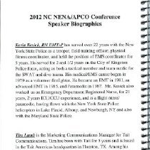 Program - NC NENA/APCO 2012 Annual Conference