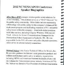 Program - NC NENA/APCO 2012 Annual Conference