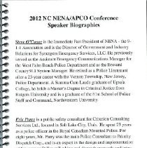 Program - NC NENA/APCO 2012 Annual Conference