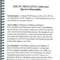 Program - NC NENA/APCO 2012 Annual Conference