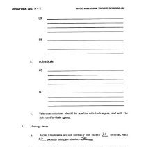 APCO National Training Course Student's Manual