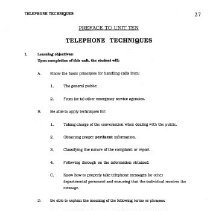 APCO National Training Course Student's Manual