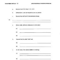 APCO National Training Course Student's Manual