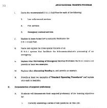 APCO National Training Course Student's Manual