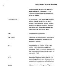 APCO National Training Course Student's Manual