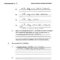 APCO National Training Course Student's Manual