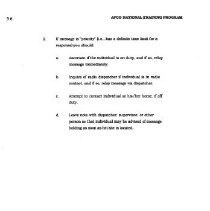 APCO National Training Course Student's Manual