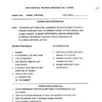 APCO National Training Course Student's Manual