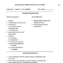 APCO National Training Course Student's Manual