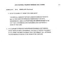 APCO National Training Course Student's Manual