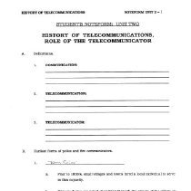 APCO National Training Course Student's Manual