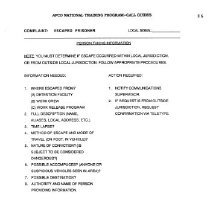 APCO National Training Course Student's Manual