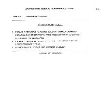 APCO National Training Course Student's Manual