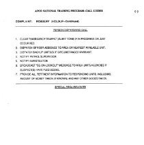 APCO National Training Course Student's Manual