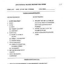 APCO National Training Course Student's Manual