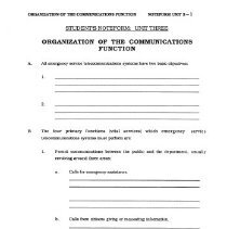 APCO National Training Course Student's Manual