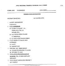 APCO National Training Course Student's Manual