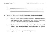 APCO National Training Course Student's Manual