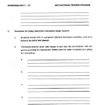 APCO National Training Course Student's Manual