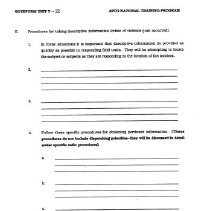 APCO National Training Course Student's Manual