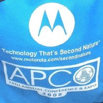 Tote bag from the 2008 APCO Annual Conference
