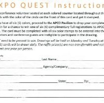 APCO 2016 Expo Quest Postcard