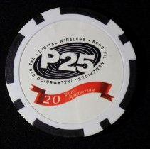 APCO 75th Anniversary Poker Chip