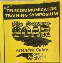 North Carolina Chapter 2017 Telecommunicator Training Symposium Attendee Gu