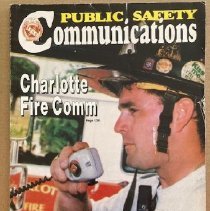 APCO August 1997 Bulletin featuring the Charlotte Fire Comm Policing on the