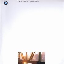 BMW Annual Report 1993