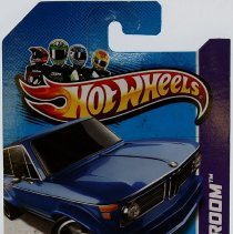 1:64 scale Hotwheels BMW 2002 blue