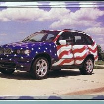 BMW E53 X5 greeting card set