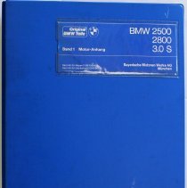 BMW 2500 2800 3.0S Parts Manual Volume 1