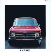 BMW 1800 Sedan brochure