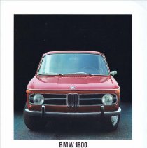 BMW 1800 brochure