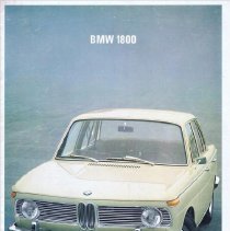 BMW 1800 Sedan brochure