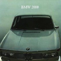 BMW 2000 Sedan brochure