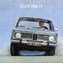 BMW 2000Ti Sedan brochure