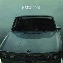 BMW 2000 Sedan brochure