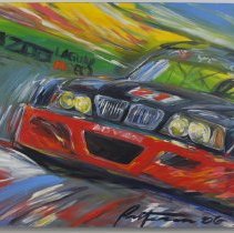 BMW E46 M3 GTR at Laguna Seca