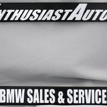 Enthusiast Auto Group License Plate Frame