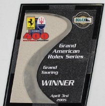 2005 Grand Am First Place Trophy - 400 California