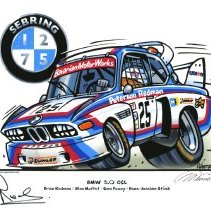 BMW 3.0 CSL Print